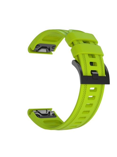 Silicone Smart Watch Strap Replacement for Garmin Fenix 7S/6S Pro/6S/6X/6/5S Plus/5S/Instinct 2S - Green