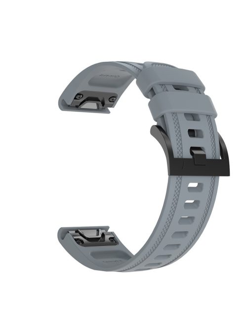 Silicone Smart Watch Strap Replacement for Garmin Fenix 7S/6S Pro/6S/6X/6/5S Plus/5S/Instinct 2S - Grey