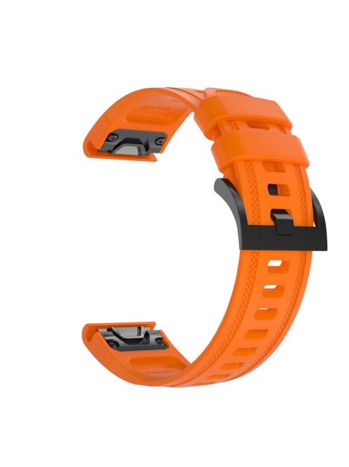 Silicone Smart Watch Strap Replacement for Garmin Fenix 7S/6S Pro/6S/6X/6/5S Plus/5S/Instinct 2S - Orange