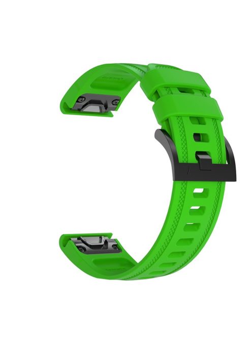 Silicone Smart Watch Strap Replacement for Garmin Fenix 7S/6S Pro/6S/6X/6/5S Plus/5S/Instinct 2S - Yellowgreen