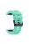 Silicone Sport Watch Band with Black PC Buckle for Garmin Fenix 5X Plus - Light Green