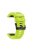 Silicone Sport Watch Band with Black PC Buckle for Garmin Fenix 5X Plus - Yellowgreen