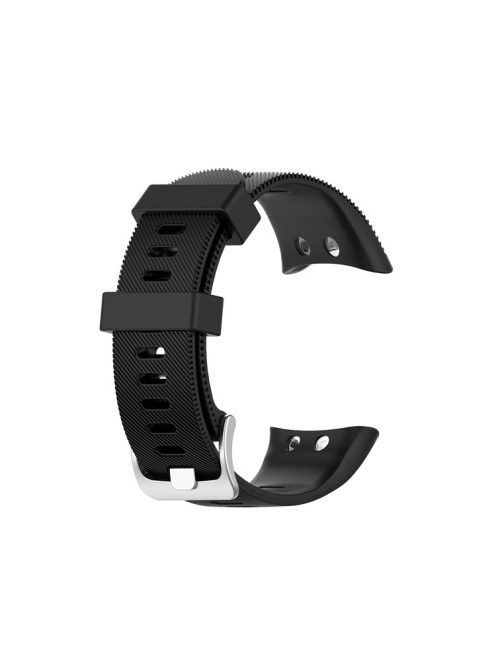 Silicone Strap Replacement Bracelet Watchband for Garmin Swim 2 - Black