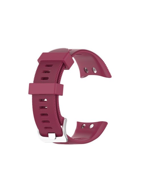 Silicone Strap Replacement Watchband for Garmin Forerunner 45/45S - Wine Red