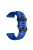 Silicone Watch Band Bracelet for Garmin Fenix 5X/Fenix 3 Metal Buckle Smart Watch Strap - Blue