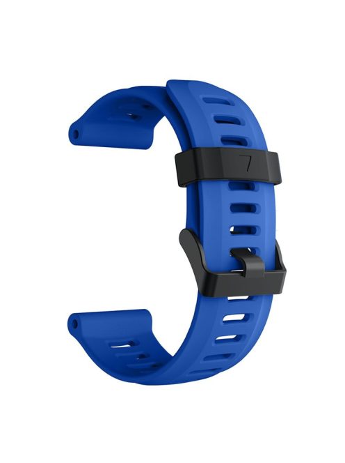 Silicone Watch Band Bracelet for Garmin Fenix 5X/Fenix 3 Metal Buckle Smart Watch Strap - Blue