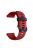 Silicone Watch Band Bracelet for Garmin Fenix 5X/Fenix 3 Metal Buckle Smart Watch Strap - Red