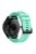 Silicone Watch Band for Garmin Fenix 5 Adjustable Smart Watch Strap with Black Triangle Buckle - Cyan