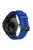 Silicone Watch Band for Garmin Fenix 5 Adjustable Smart Watch Strap with Black Triangle Buckle - Dark Blue