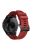 Silicone Watch Band for Garmin Fenix 5 Adjustable Smart Watch Strap with Black Triangle Buckle - Red