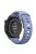 Silicone Watch Band for Garmin Forerunner 265 / 255 / Vivoactive 4 / Venu 2 , 22mm Dot Texture Wrist Strap Bracelet - Ice Ocean Blue