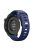 Silicone Watch Band for Garmin Forerunner 265 / 255 / Vivoactive 4 / Venu 2 , 22mm Dot Texture Wrist Strap Bracelet - Midnight Blue