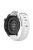 Silicone Watch Band for Garmin Forerunner 265 / 255 / Vivoactive 4 / Venu 2 , 22mm Dot Texture Wrist Strap Bracelet - White