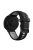 Silicone Watch Band for Garmin Forerunner 735XT 220 230 235 620 630, Dual Color Wrist Strap with Black Buckle - Black / Grey