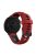 Silicone Watch Band for Garmin Forerunner 735XT 220 230 235 620 630, Dual Color Wrist Strap with Black Buckle - Red / Black