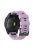 Silicone Watch Band for Garmin Forerunner 965 / 955 / 945 / 935 Waterproof Soft Strap with Black Buckle - Light Purple