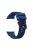 Silicone Watch Band Strap Black Buckle for Garmin Forerunner 45 - Navy Blue