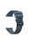 Silicone Watch Band Strap Black Buckle for Garmin Forerunner 45 - Titanium Grey