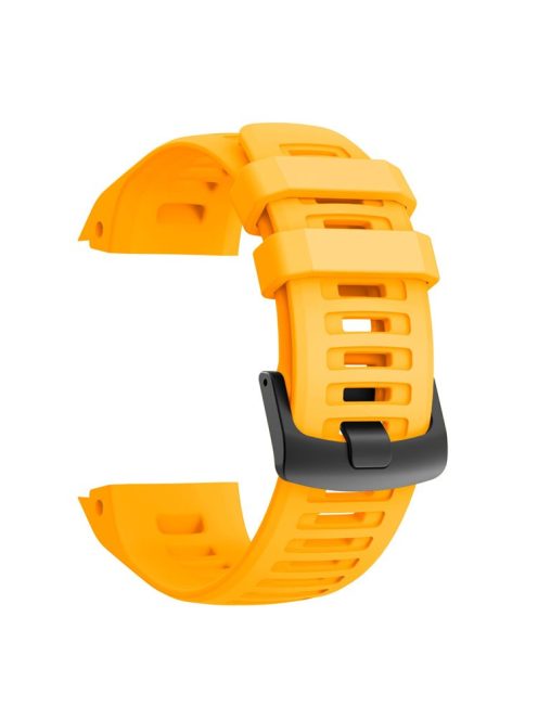 Silicone Watch Band Strap Replacement for Garmin Instinct - Yellow