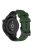 Silicone Watch Bands for Garmin Move Trend , 20mm Dual Color Football Pattern Sports Strap - Army Green / Black