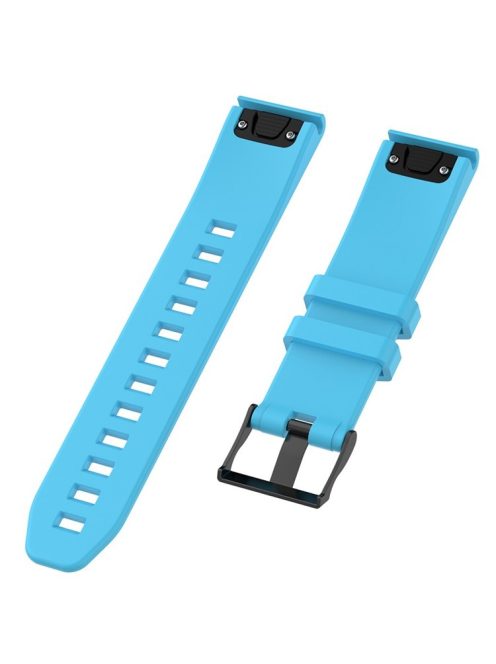 Silicone Watch Strap for Garmin Fenix 5/Fenix 5 Plus/Forerunner 935/Approach S60 with 2 Screwdrivers - Baby Blue