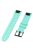 Silicone Watch Strap for Garmin Fenix 5/Fenix 5 Plus/Forerunner 935/Approach S60 with 2 Screwdrivers - Cyan