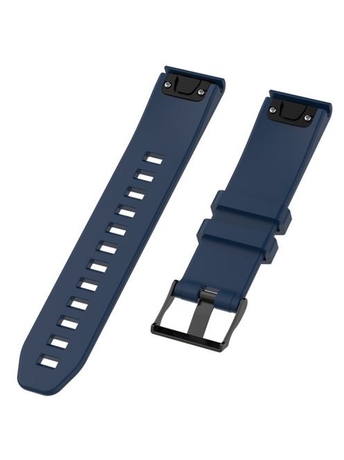 Silicone Watch Strap for Garmin Fenix 5/Fenix 5 Plus/Forerunner 935/Approach S60 with 2 Screwdrivers - Dark Blue