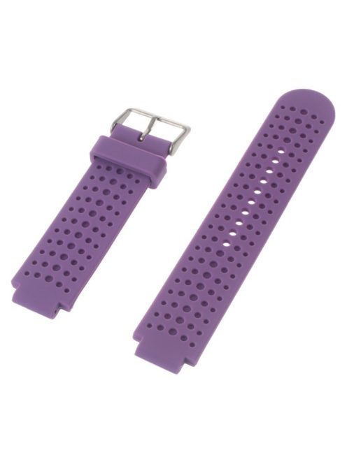 Silicone Watch Wristband for Garmin Forerunner 220 230 235 630 620 735XT with Pins & Tools - Purple