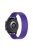 Silicone Watchband Smart Watch Replacement Wrist Strap 22mm (Band Length 150mm) for Samsung Garmin Huawei Honor - Purple