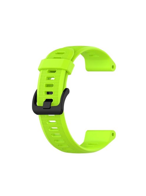 Silicone Wrist Strap Replacement for Garmin Forerunner 945 / Fenix 5 Plus / Approach S60 - Green