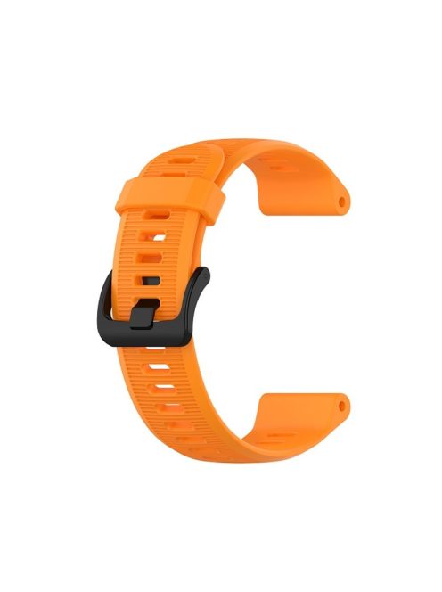 Silicone Wrist Strap Replacement for Garmin Forerunner 945 / Fenix 5 Plus / Approach S60 - Orange