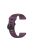 Silicone Wrist Strap Replacement for Garmin Forerunner 945 / Fenix 5 Plus / Approach S60 - Purple