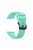 Silicone Wrist Strap with Black Buckle for Garmin Forerunner 45S - Cyan