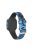 Soft Silicone Smart Watch Strap Replacement Watch Band for GarminFit JR3 - Camouflage Blue