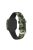 Soft Silicone Smart Watch Strap Replacement Watch Band for GarminFit JR3 - Camouflage Green