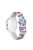 Soft Silicone Smart Watch Strap Replacement Watch Band for GarminFit JR3 - Flower