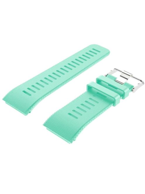 Soft Silicone Sport Style Replacement Watch Band for Garmin Vivoactive HR - Cyan