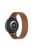 Solid Color Silicone Smart Watch Wrist Band Replacement Strap 18mm (Band Length 150mm) for Garmin Fossil - Brown