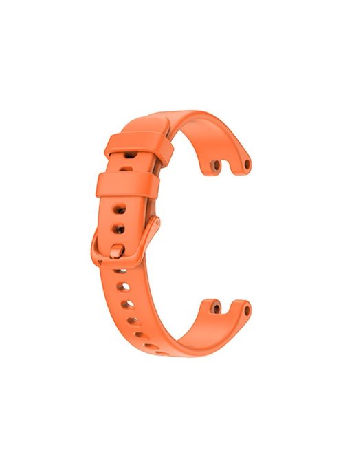 Solid Color Silicone Sport Watch Band Strap Replacement for Garmin Lily - Orange