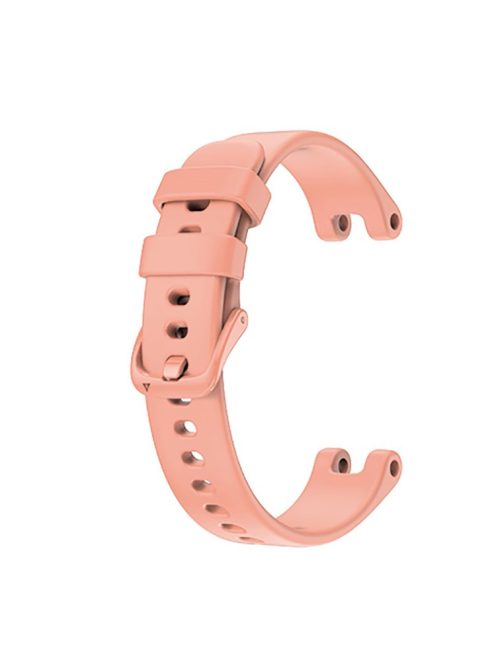 Solid Color Silicone Sport Watch Band Strap Replacement for Garmin Lily - Pink