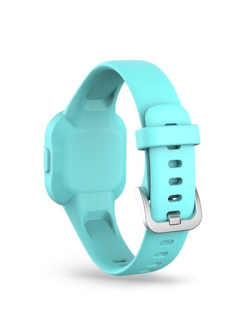 Solid Color Silicone Watch Band Strap for Garmin Vivofit jr 3 - Mint Green