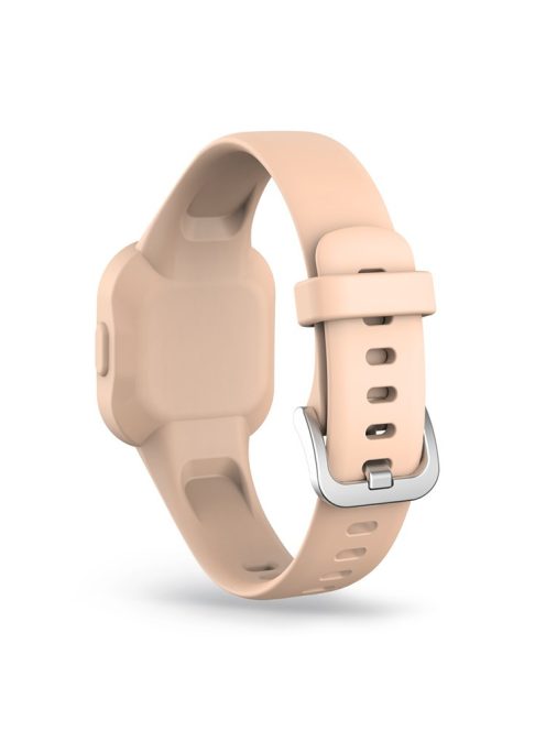 Solid Color Silicone Watch Band Strap for Garmin Vivofit jr 3 - Pink