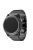 Solid Link Stainless Steel Watch Band with Butterfly Buckle for Garmin Fenix 3 - Black