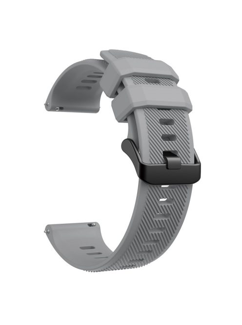 Sport Style Silicone Smart Watch Strap for Garmin Forerunner 745 - Grey