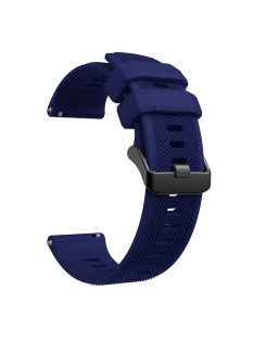   Sport Style Silicone Smart Watch Strap for Garmin Forerunner 745 - Midnight Blue