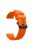 Sport Style Silicone Smart Watch Strap for Garmin Forerunner 745 - Orange