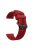 Sport Style Silicone Smart Watch Strap for Garmin Forerunner 745 - Red