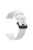 Sport Style Silicone Smart Watch Strap for Garmin Forerunner 745 - White