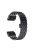 Stainless Steel Bracelet Dragon Vein Woven Watch Band with Buckle for Garmin Fenix 5X 26mm - Black