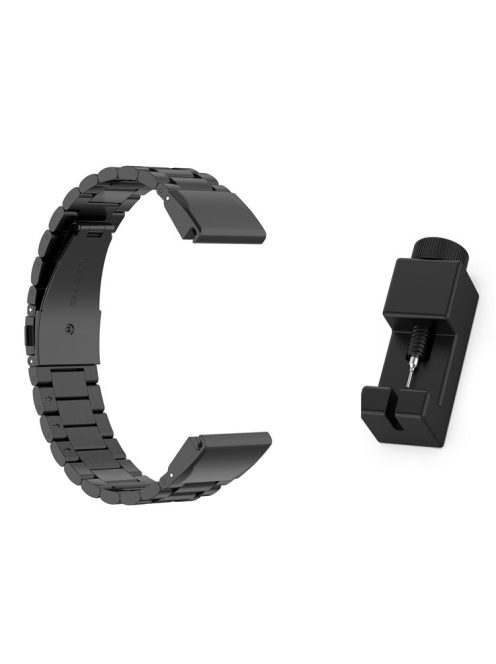 Stainless Steel Wrist Watch Band for Garmin Fenix5/5X/5S/Forerunner 945/Approach S60 - Black